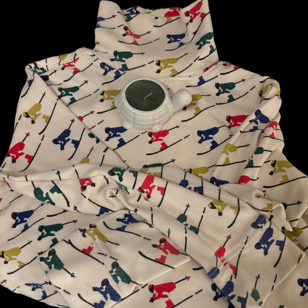 Hanna Anderson Kids 6-7 Turtle neck and free Turtle!!